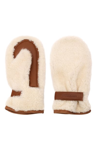Меховые варежки JACQUEMUS, арт. 213AC106-1390, фото 3