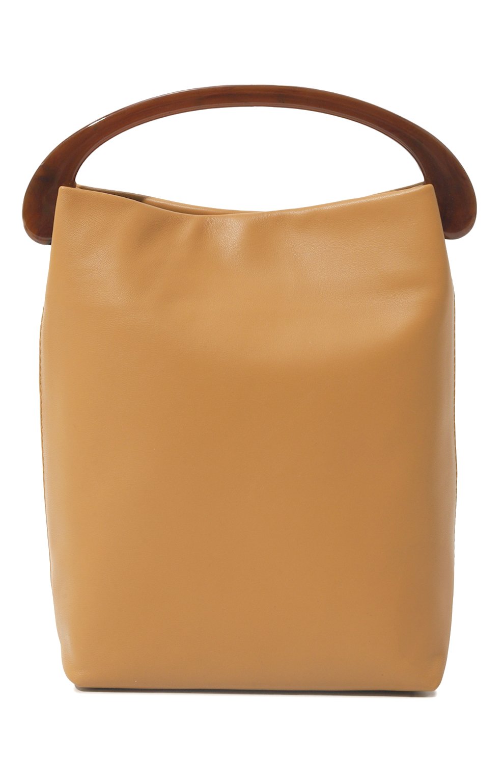 Сумка DRIES VAN NOTEN светло-коричневого цвета по цене 79150 руб., арт. 241-011502-125, фото 6 Сумка DRIES VAN NOTEN, арт. 241-011502-125, фото 6