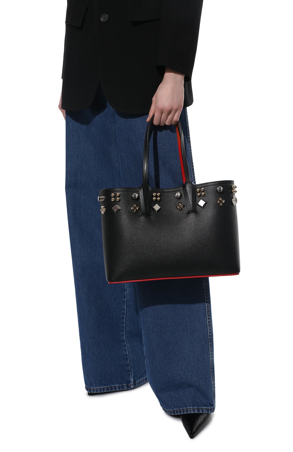 Сумка cabata small CHRISTIAN LOUBOUTIN, арт. 1225048/CABATA SMALL, фото 2