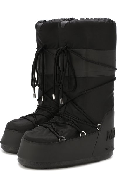 Утепленные текстильные сапоги MONCLER, арт. C2-096-00400-00-019GW, фото 1