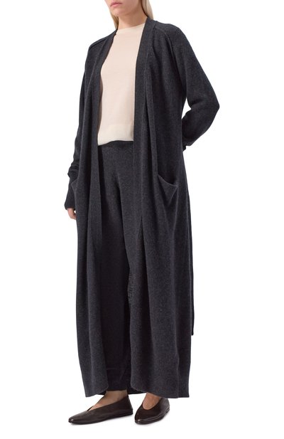 Кардиган из шерсти и кашемира BOSS темно-серого цвета по цене 47950 руб., арт. 50550488, фото 2 Кардиган из шерсти и кашемира BOSS, арт. 50550488, фото 2