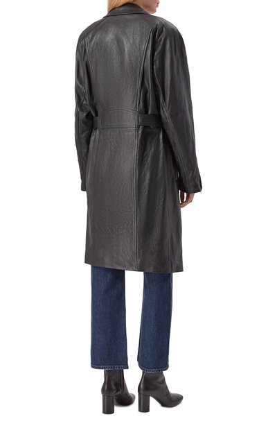 Кожаное пальто SAINT LAURENT, арт. 798778/YCNV2, фото 4