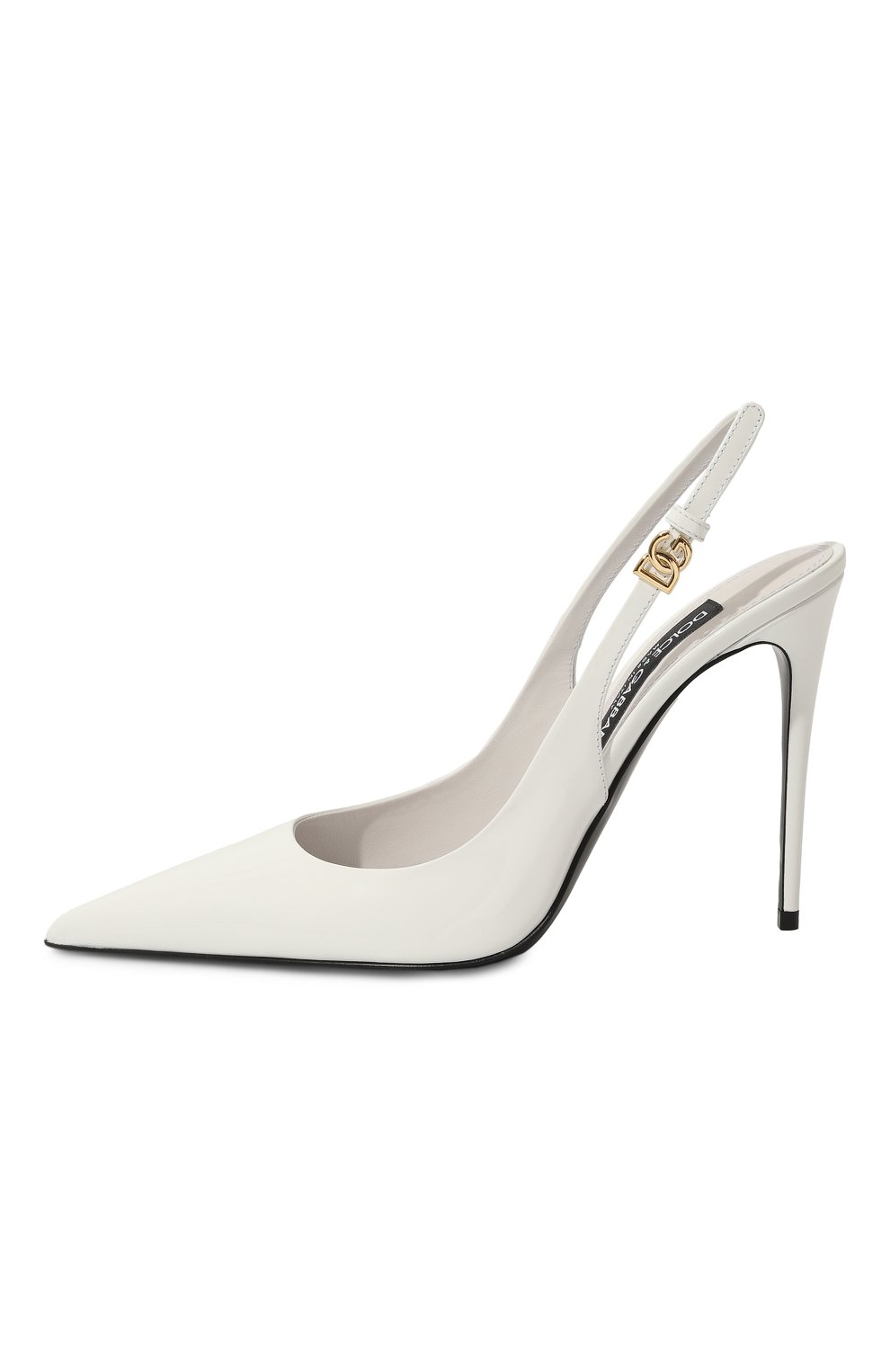 Кожаные туфли lollo 105 DOLCE & GABBANA, арт. CG0748/A1471, фото 4