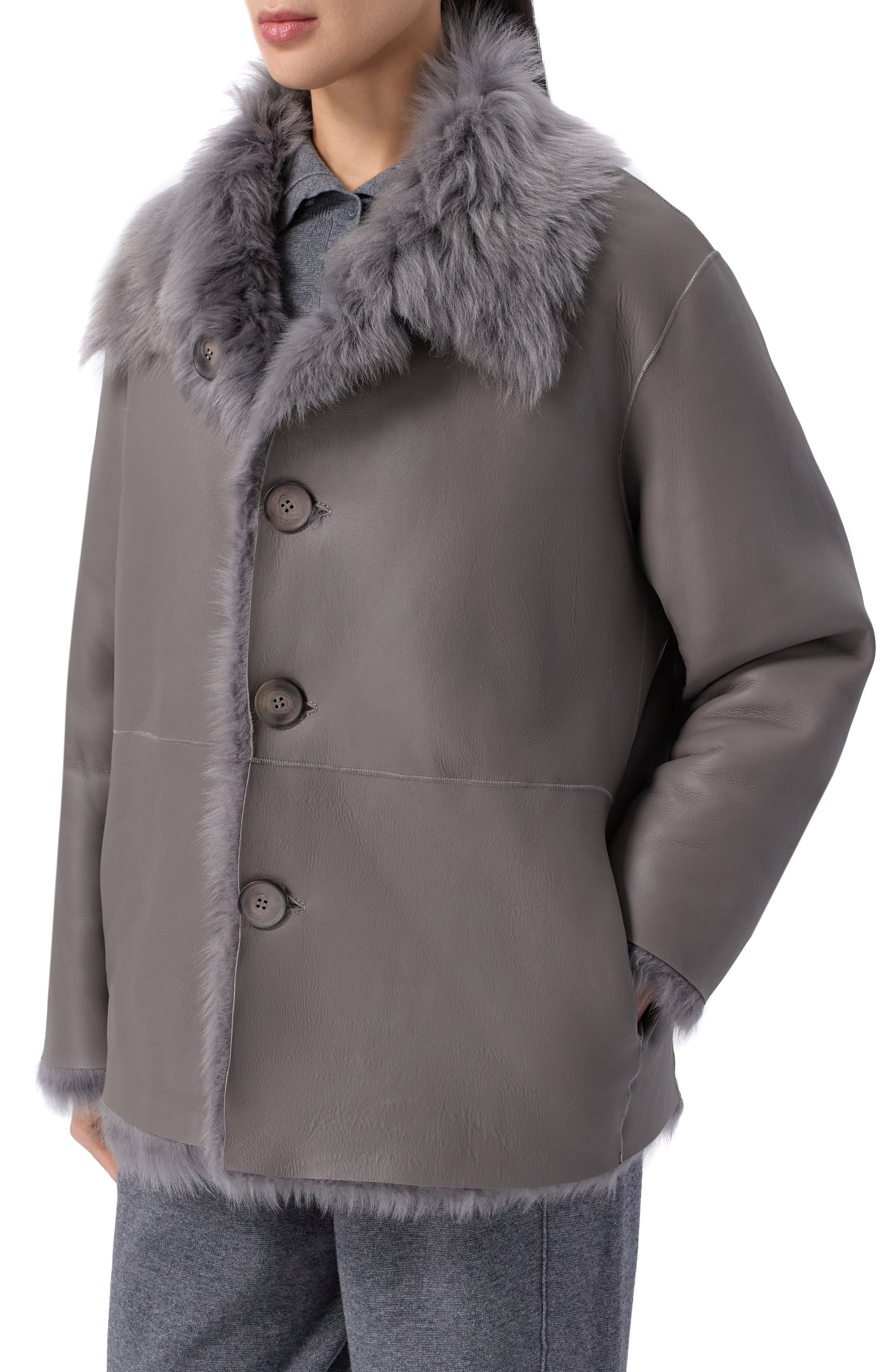 Двусторонняя дубленка CHAUD STUDIO, арт. TOSCANA23, фото 6