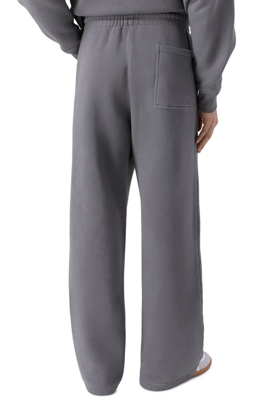 Хлопковые брюки Palm Angels PMCH028F25FLE001 Серый  PMCH028F25FLE001 Фото 4