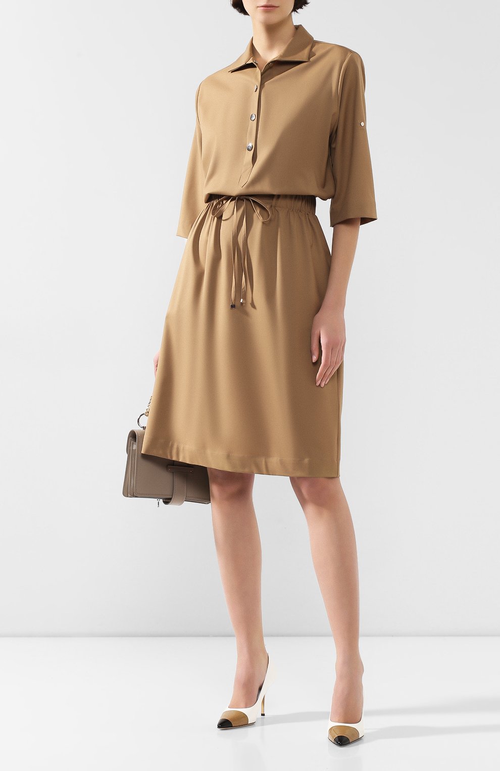 Шерстяное платье KITON, арт. D49305K09S16, фото 2