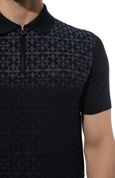 Поло из шелка и хлопка STEFANO RICCI, арт. K818085P31/F24287, фото 5