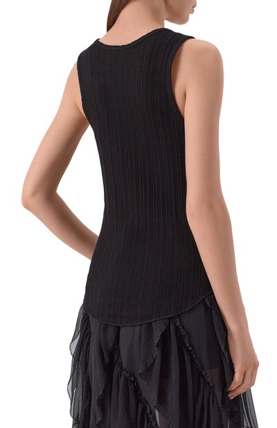 Хлопковая майка ANN DEMEULEMEESTER, арт. B0013947/FA736, фото 4