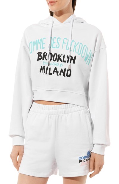 Хлопковое худи COMME DES FUCKDOWN, арт. CDFD2140, фото 3