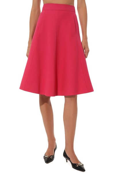 Юбка из шелка и шерсти GUCCI, арт. 643333 ZAD88, фото 3
