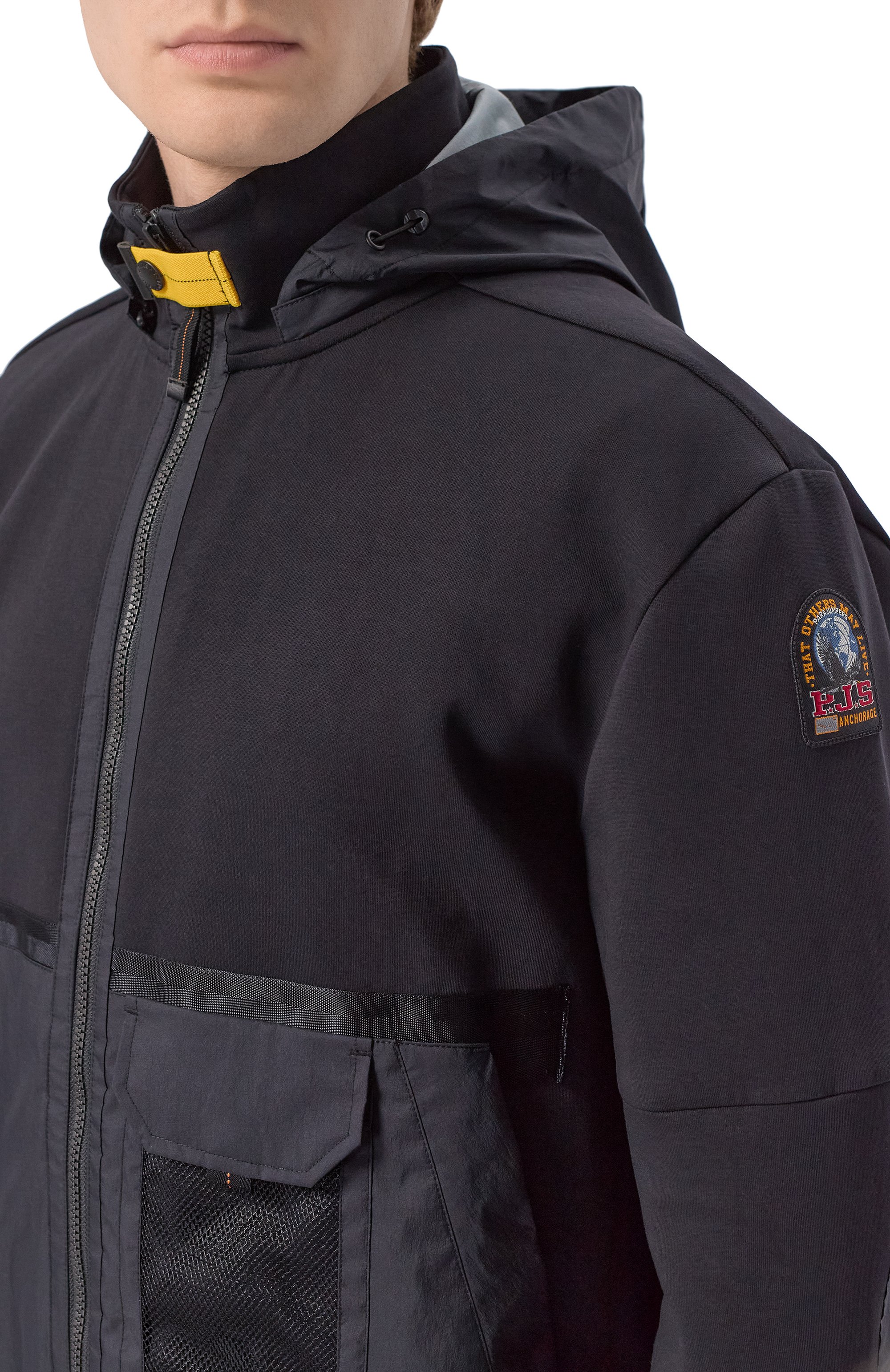 Хлопковая толстовка PARAJUMPERS, арт. 26SM-PM FLE H01, фото 5