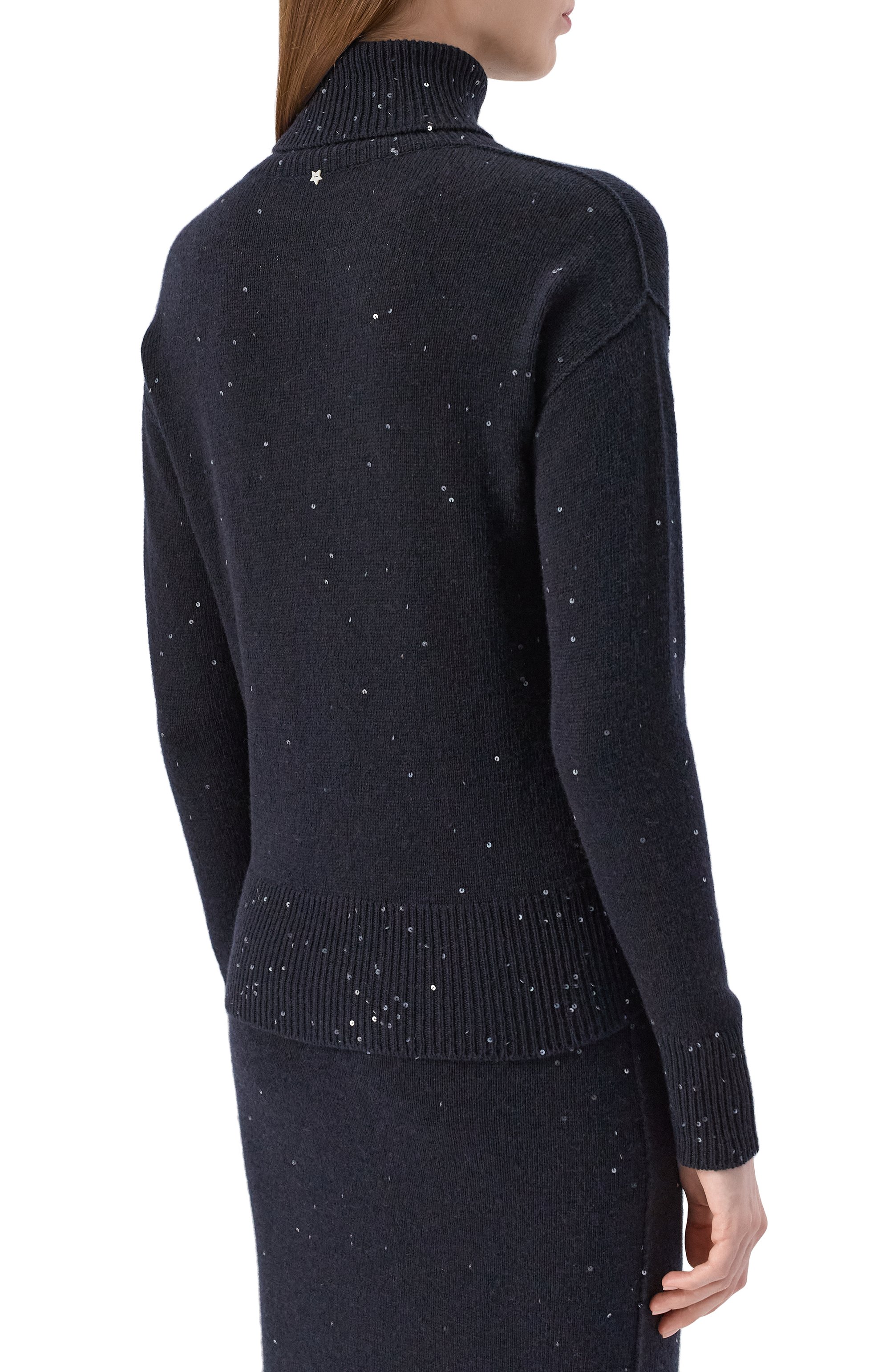 Водолазка из шерсти и кашемира LORENA ANTONIAZZI, арт. DM17A/2989, фото 4