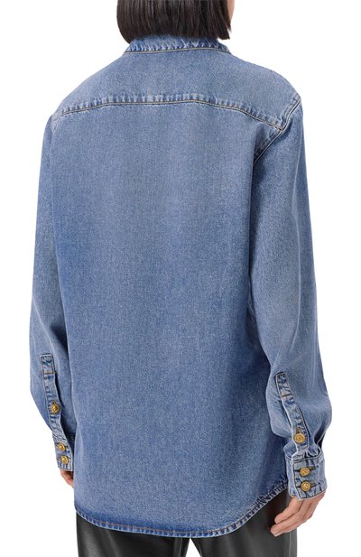 Джинсовая рубашка BALMAIN, арт. FF0HC080/DF97, фото 4