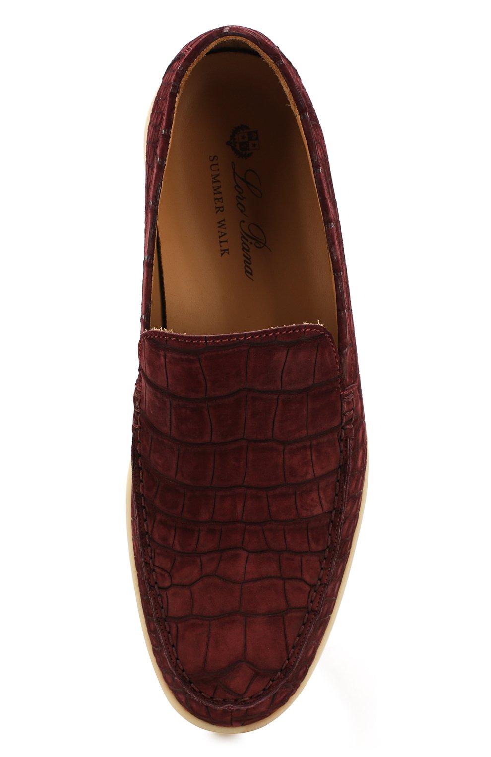 Лоферы summer walk из кожи аллигатора LORO PIANA, арт. FAG3582/AMIS, фото 5