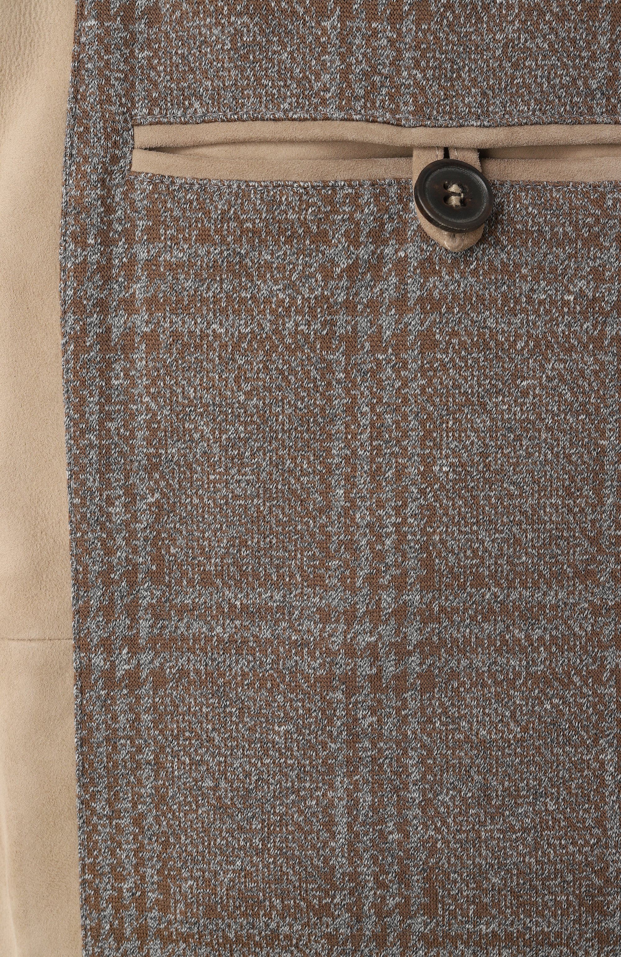 Пуховый жилет с отделкой из нутрии MVST, арт. 22538, фото 7