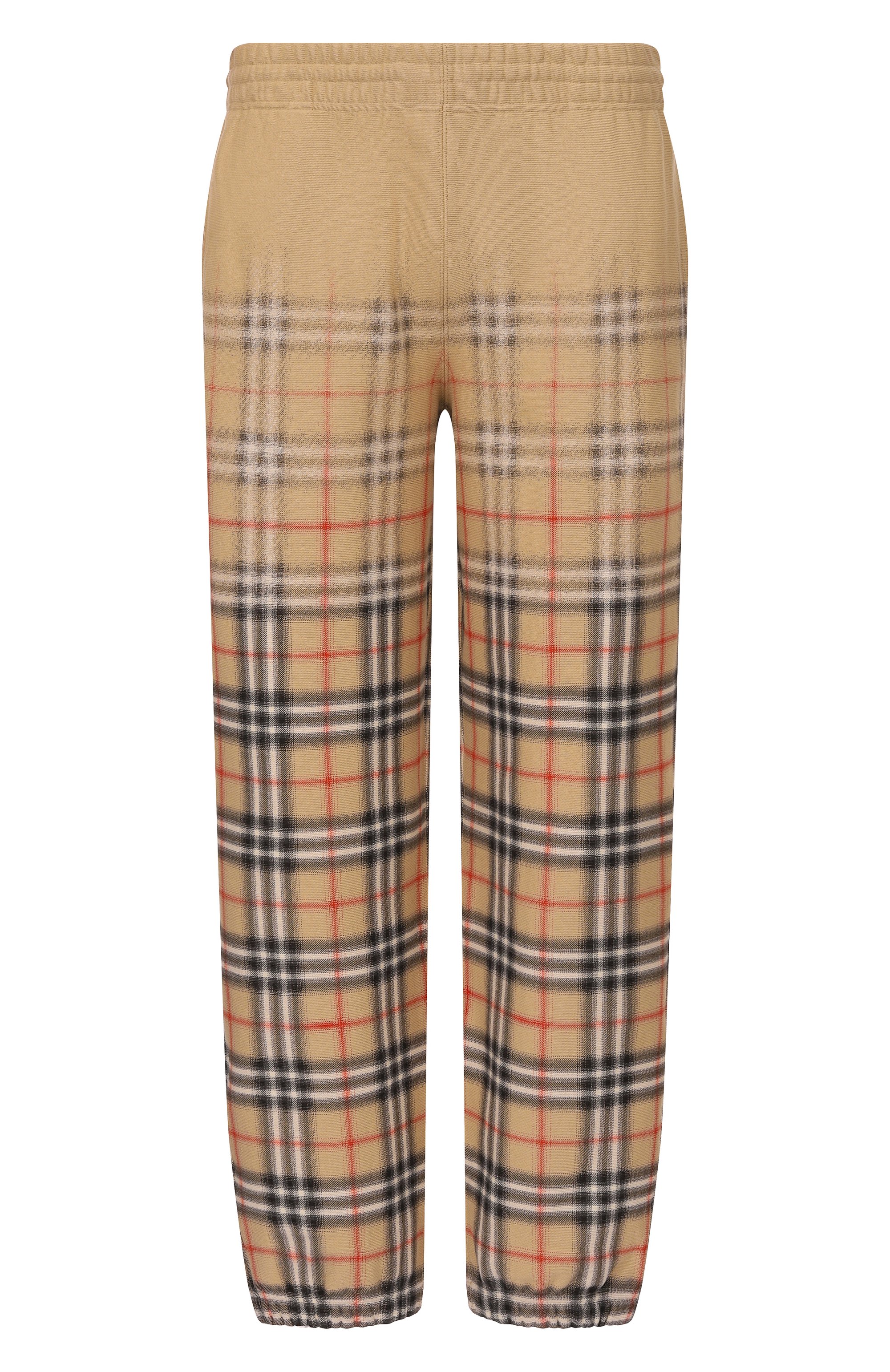 Хлопковые джоггеры BURBERRY бежевого цвета по цене 99500 руб., арт. 8119036, фото 1 Хлопковые джоггеры BURBERRY, арт. 8119036, фото 1