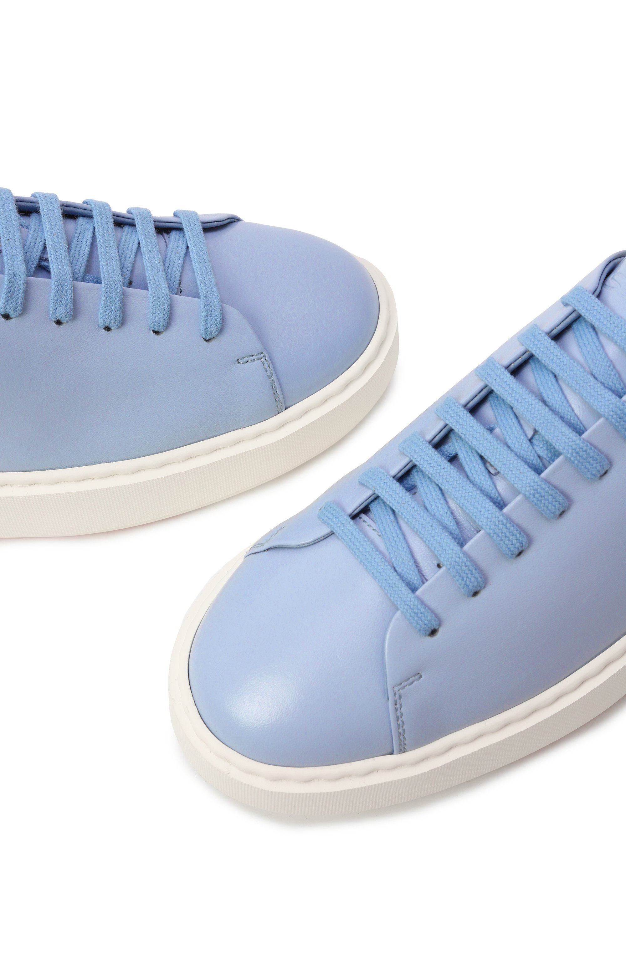 Кожаные кеды SANTONI, арт. WBCG61306BARTCGA, фото 7