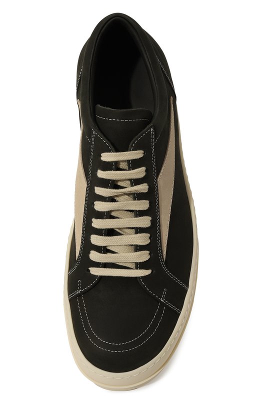 Кеды Porterville Vintage из нубука Rick Owens RU02D6897/LWNLVS Зелёный  RU02D6897/LWNLVS Фото 6