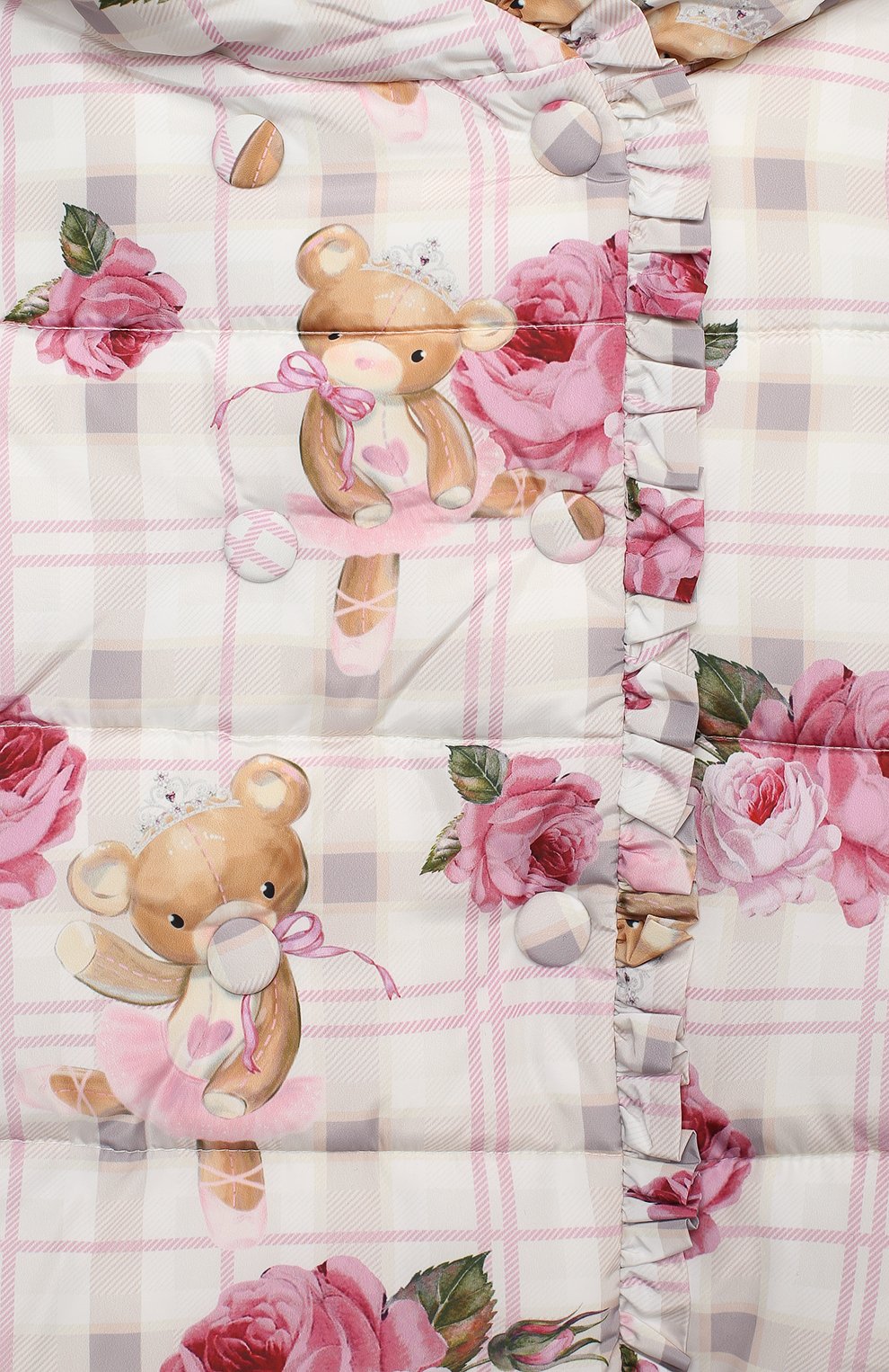 Куртка с капюшоном MONNALISA, арт. 396104, фото 3