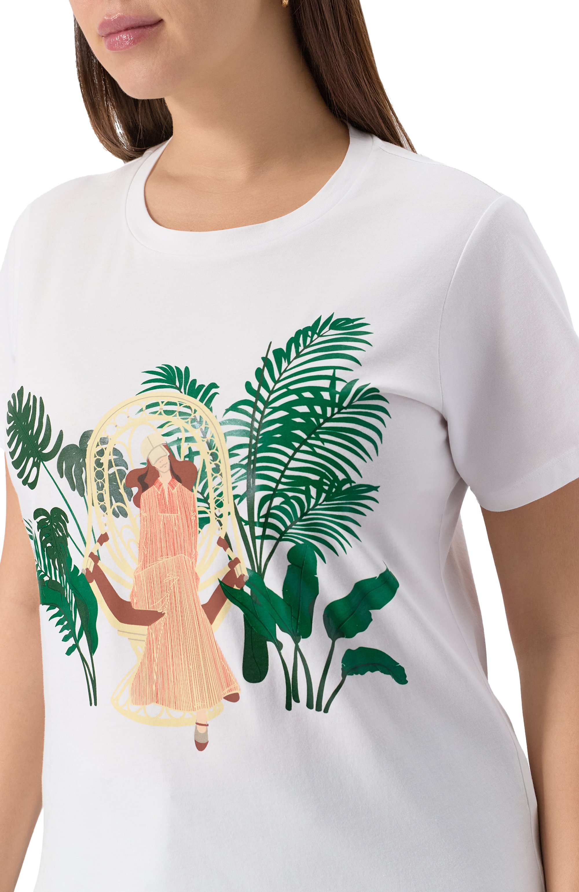 Хлопковая футболка MARINA SPORT, арт. SAGGI0, фото 5