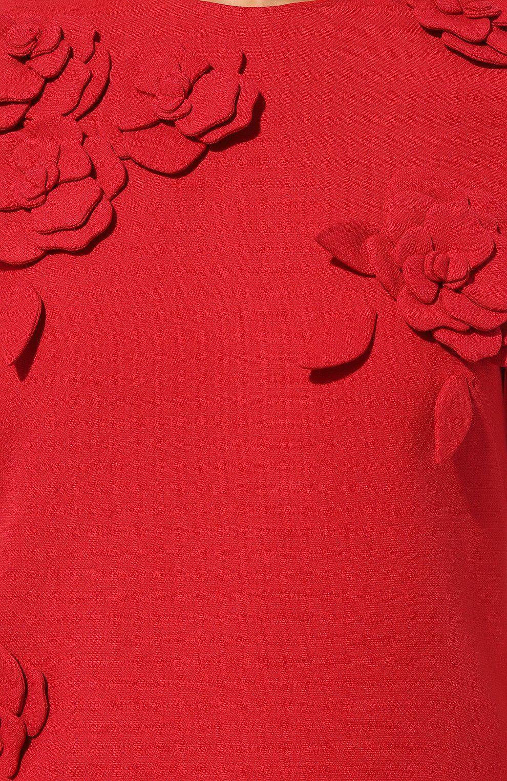 Платье из шерсти и шелка VALENTINO, арт. 5B3VAAG11CF, фото 5