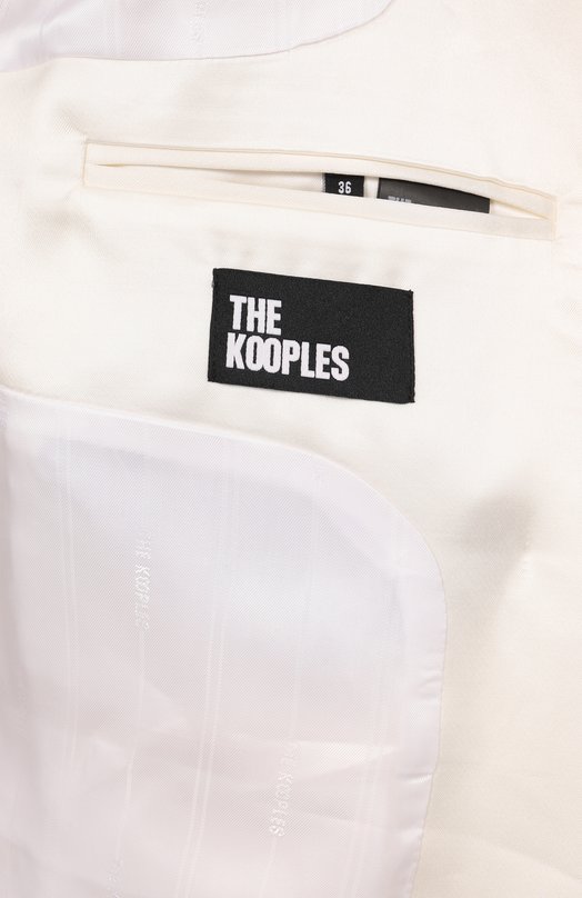 Жакет The Kooples FVES30037K Кремовый  FVES30037K Фото 7