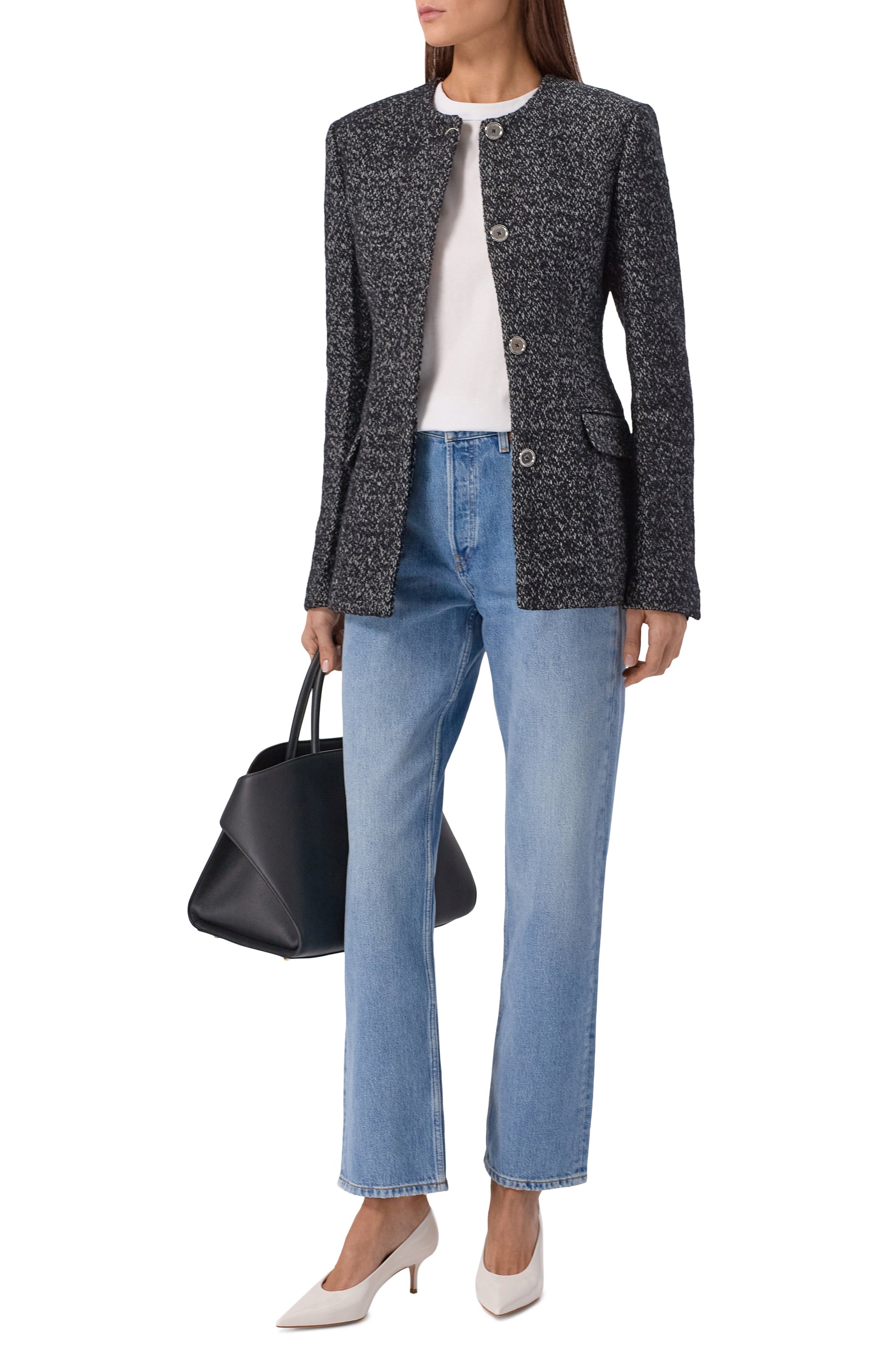 Лакированные туфли robbie 55 GIANVITO ROSSI белого цвета по цене 99100 руб., арт. G22273.55RIC.NUI0FFW, фото 3 Лакированные туфли robbie 55 GIANVITO ROSSI, арт. G22273.55RIC.NUI0FFW, фото 3