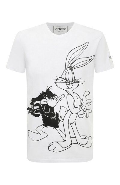 Хлопковая футболка ICEBERG, арт. I1P/F012/639A, фото 1