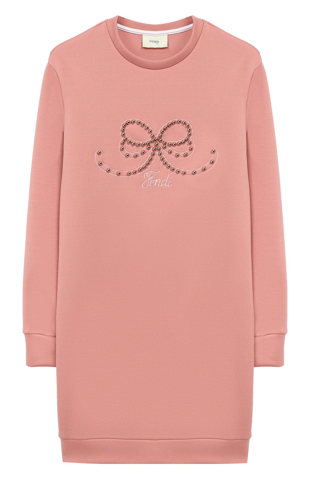 Платье прямого кроя с декором FENDI, арт. JFB204/A4R2/6A-8A, фото 1