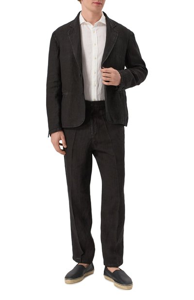 Пиджак из хлопка и льна INLINUM, арт. JAC0B, фото 3