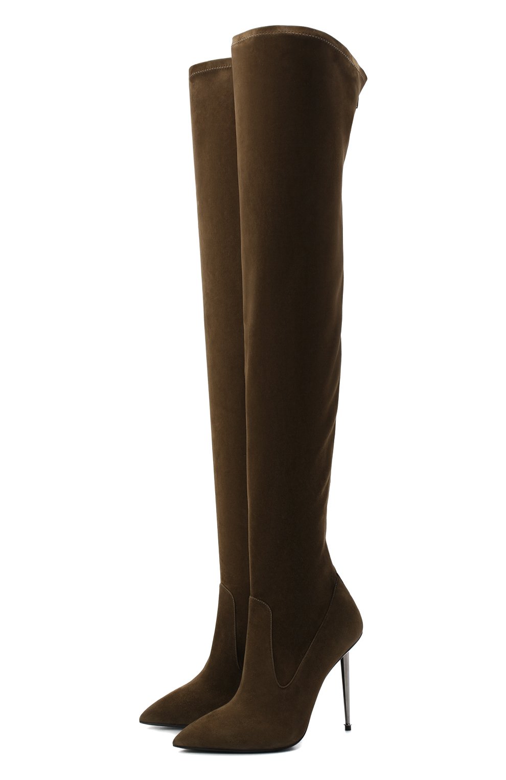 Замшевые ботфорты TOM FORD, арт. W2771R-LSP015, фото 1