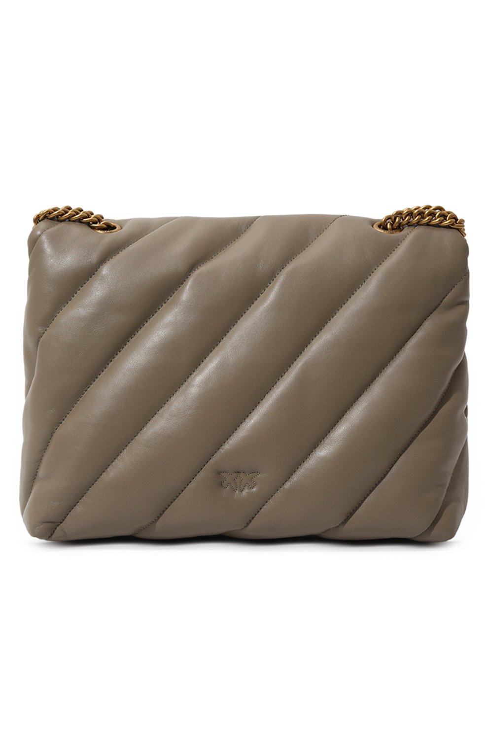 Сумка love puff PINKO хаки цвета по цене 56300 руб., арт. 100037/A0F2, фото 6 Сумка love puff PINKO, арт. 100037/A0F2, фото 6