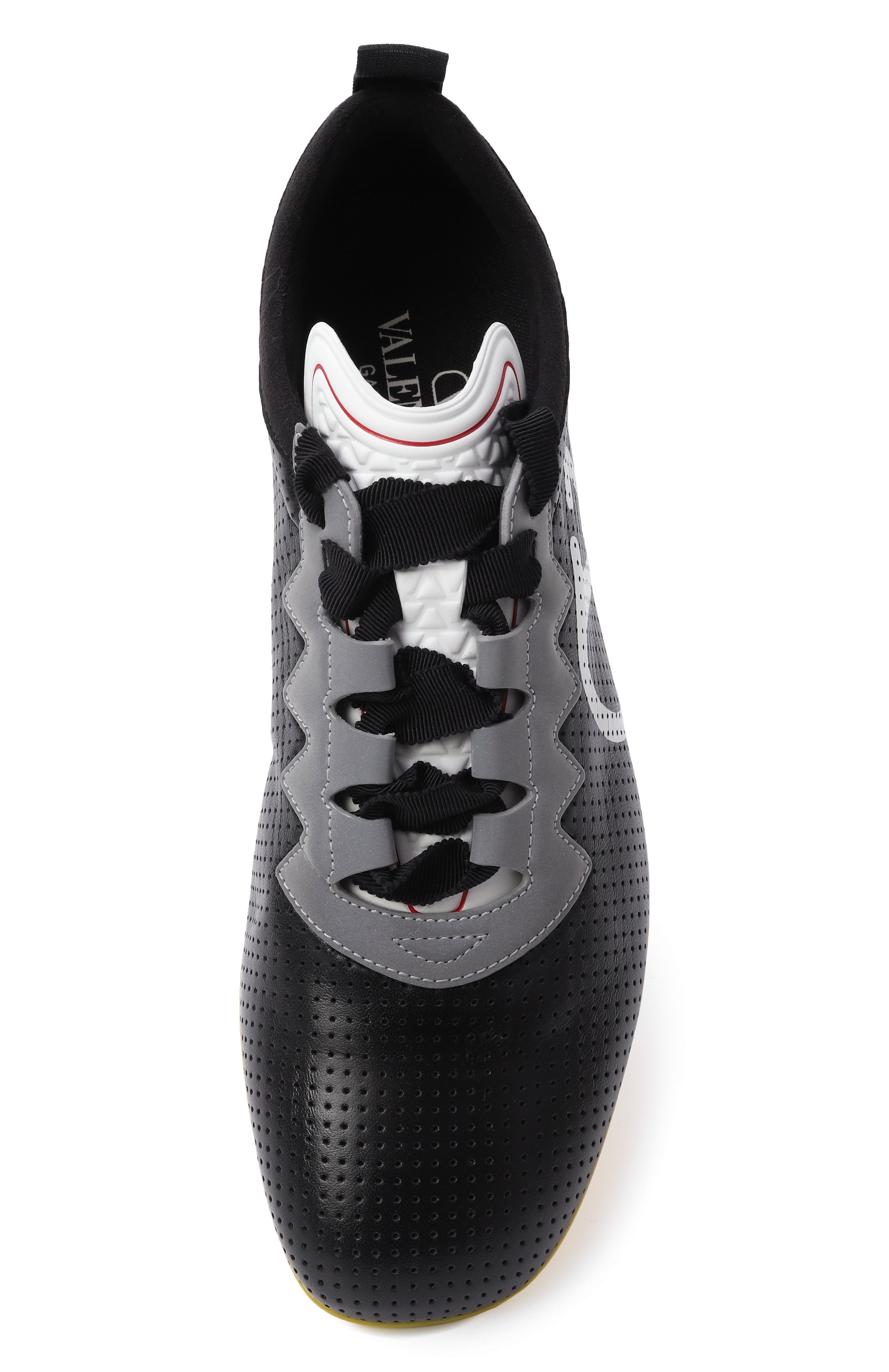 Кожаные кроссовки chromathon VALENTINO, арт. 6W2S0LL5/XBM, фото 6