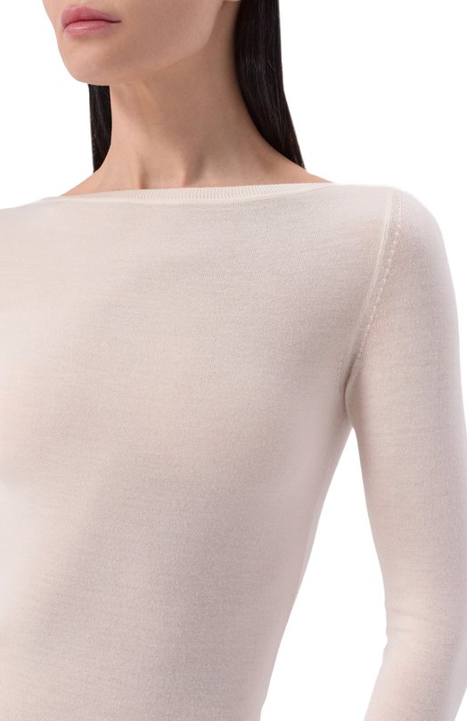 Пуловер из кашемира и шелка MVST M26.CSW.K409/JAIPUR Белый  M26.CSW.K409/JAIPUR Фото 5