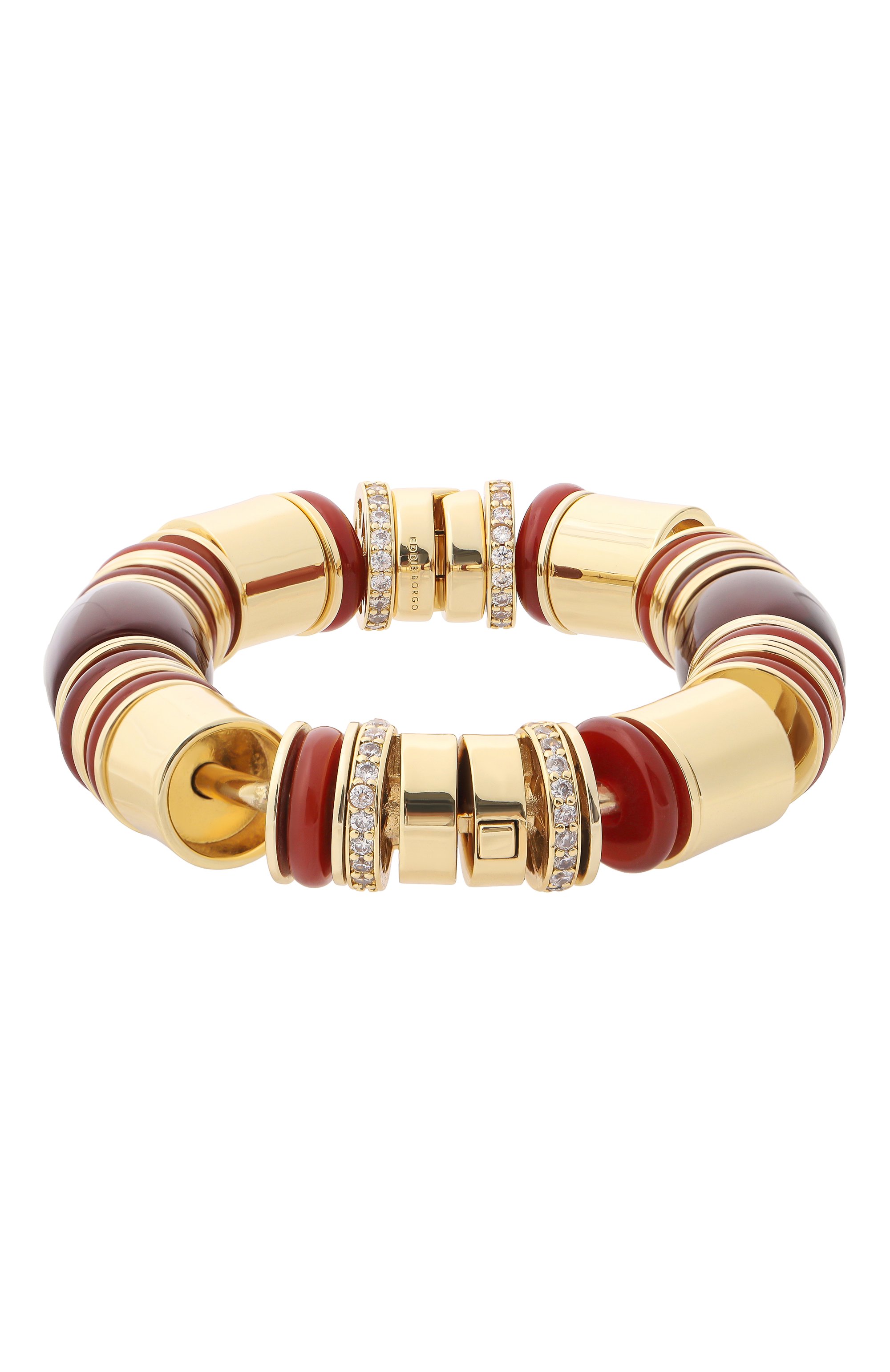Браслет EDDIE BORGO золотого цвета по цене 56100 руб., арт. BR9207P, фото 1 Браслет EDDIE BORGO, арт. BR9207P, фото 1