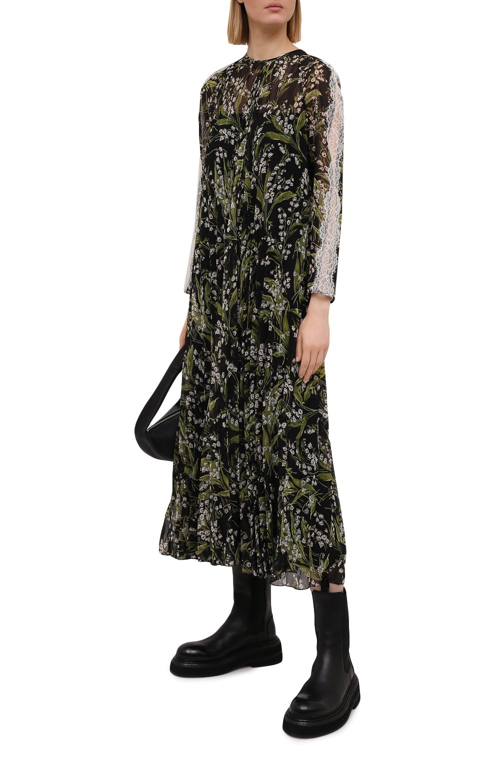 Платье REDVALENTINO черного цвета по цене 122000 руб., арт. VR3VAY50/5LR, фото 2 Платье REDVALENTINO, арт. VR3VAY50/5LR, фото 2