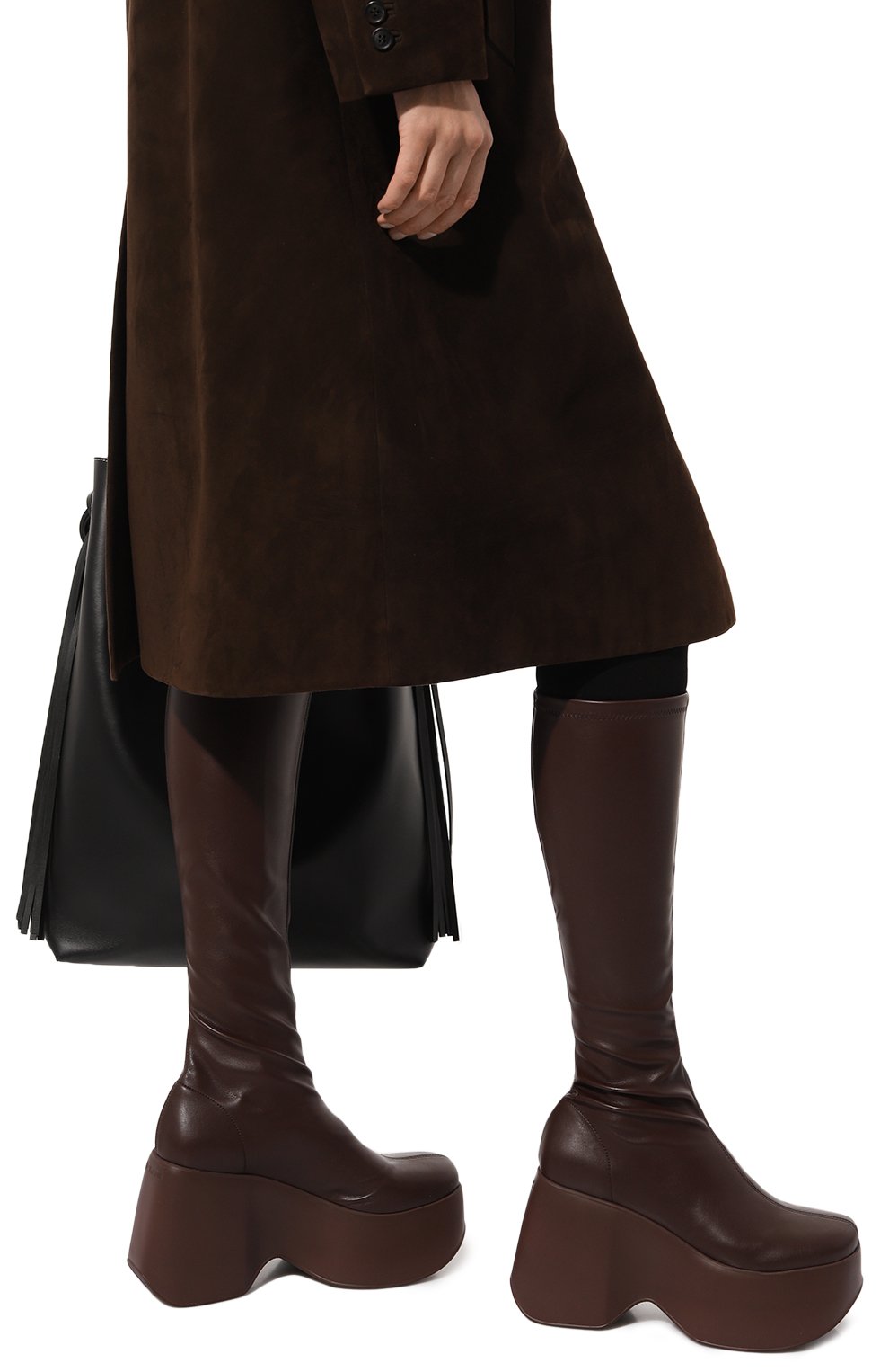 Кожаные сапоги VIC MATIE, арт. 1D7556D_D20W120350, фото 3