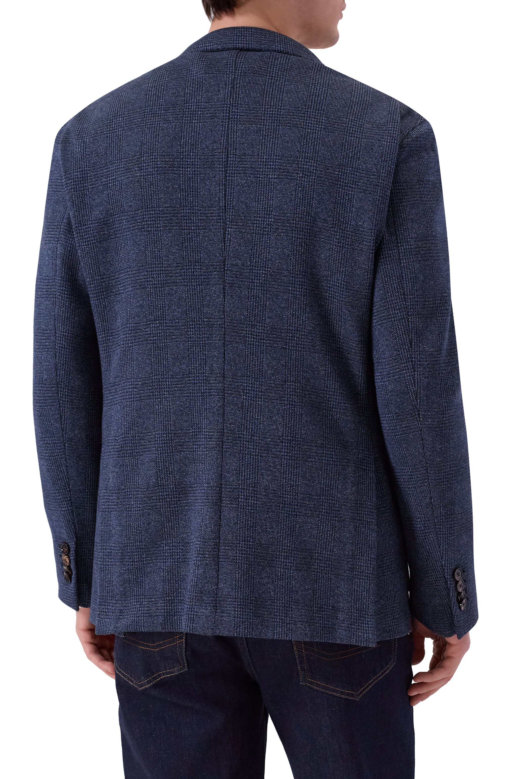 Пиджак из хлопка и шерсти ANDREA CAMPAGNA, арт. BIELLA/DD106, фото 5