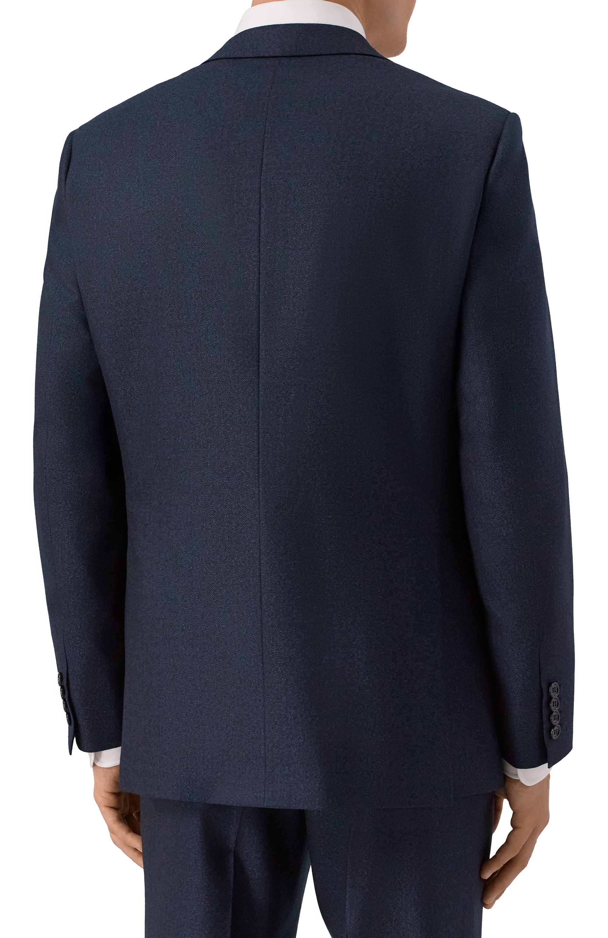 Шерстяной костюм BRIONI темно-синего цвета по цене 674000 руб., арт. RA001P/0DA83, фото 5 Шерстяной костюм BRIONI, арт. RA001P/0DA83, фото 5