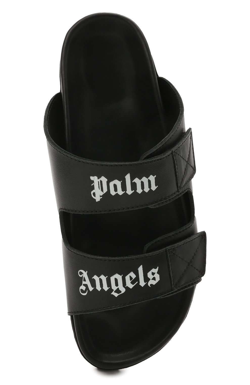 Кожаные шлепанцы PALM ANGELS, арт. PWIH001S21LEA0011001, фото 5