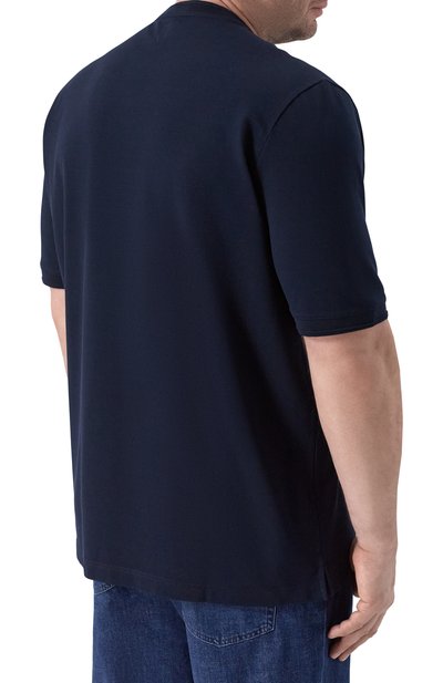 Хлопковая футболка CANALI, арт. T0931/MJ02439_001, фото 4