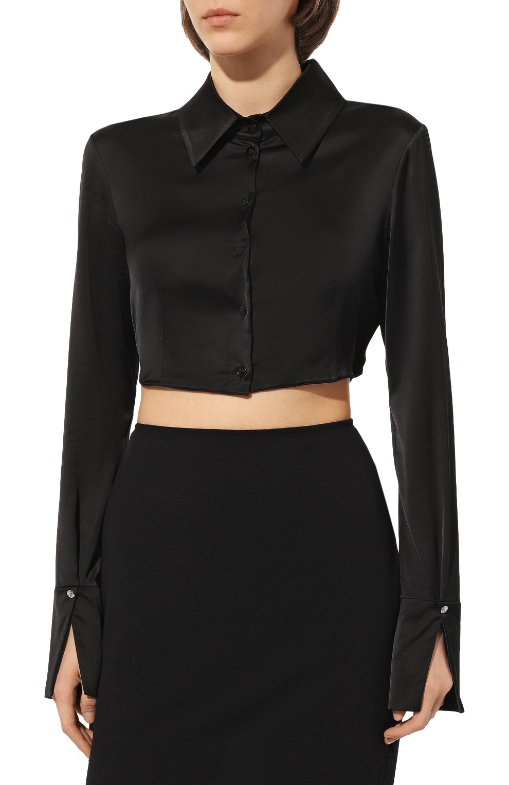 Атласная рубашка PATRIZIA PEPE, арт. 2C1479_A644, фото 3