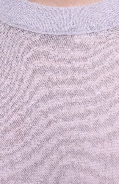 Шерстяной пуловер HELMUT LANG сиреневого цвета по цене 38300 руб., арт. K06HW710, фото 5 Шерстяной пуловер HELMUT LANG, арт. K06HW710, фото 5