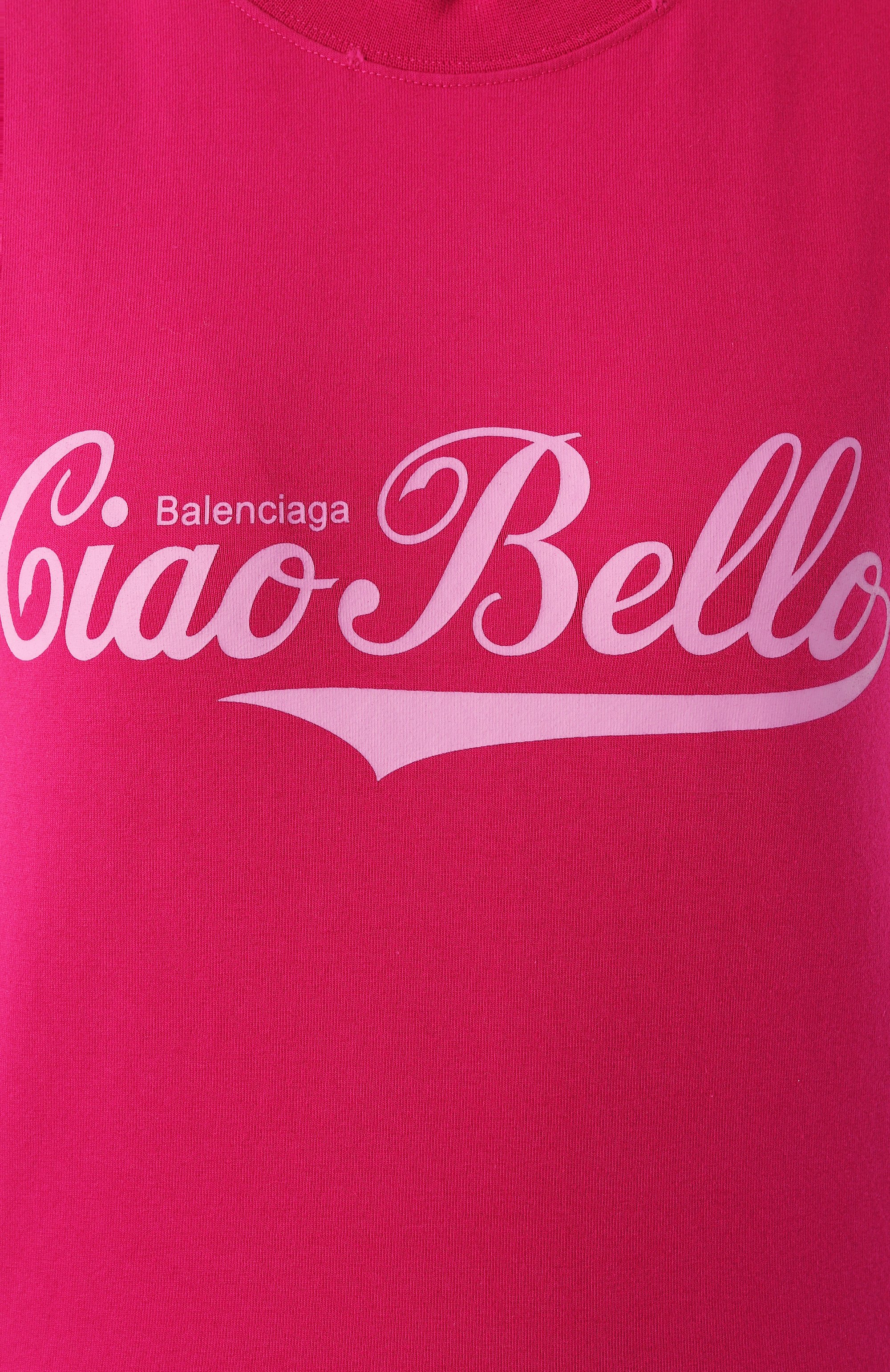 Хлопковая футболка BALENCIAGA, арт. 807341/TRVH3, фото 6