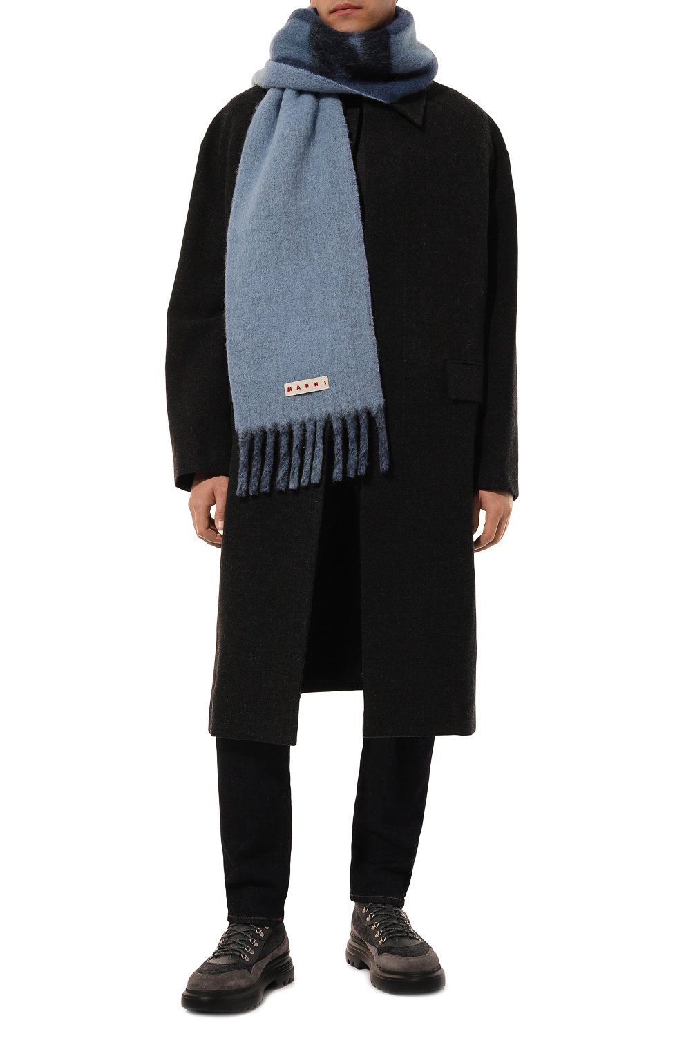 Шерстяной шарф MARNI, арт. SCZC0066Y0/UAW033, фото 2