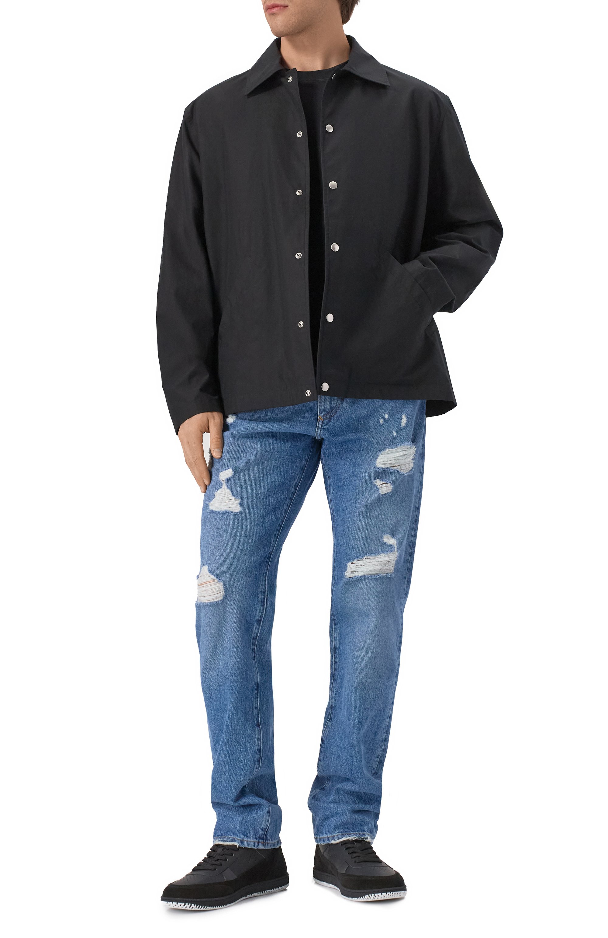 Кожаные кеды swan BALMAIN, арт. EM1VG376/TCSB, фото 2