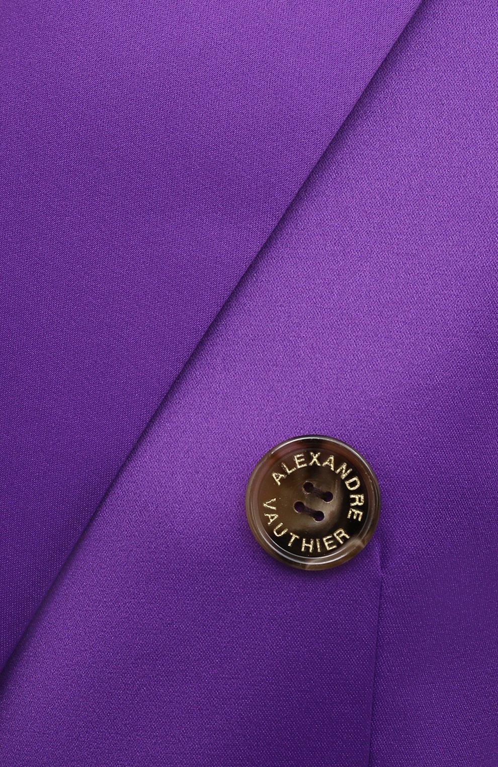 Двубортный жакет ALEXANDRE VAUTHIER фиолетового цвета по цене 226000 руб., арт. 212JA802BIS 1458-212, фото 5 Двубортный жакет ALEXANDRE VAUTHIER, арт. 212JA802BIS 1458-212, фото 5