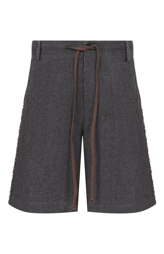 Льняные шорты Uma Wang UM3526 Серый UM3526