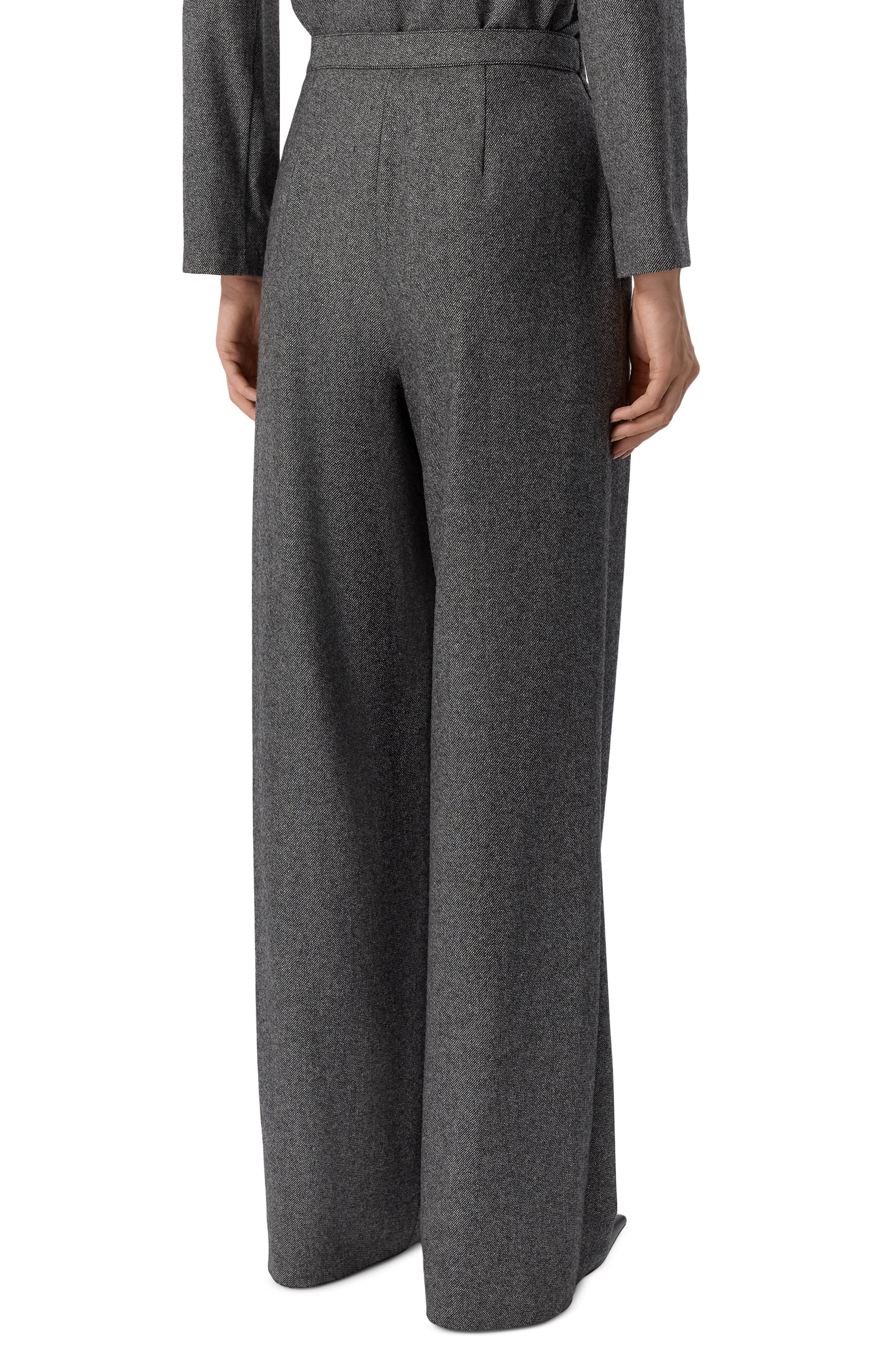 Брюки из шерсти и вискозы EMPORIO ARMANI, арт. EW004245/AF24401, фото 4