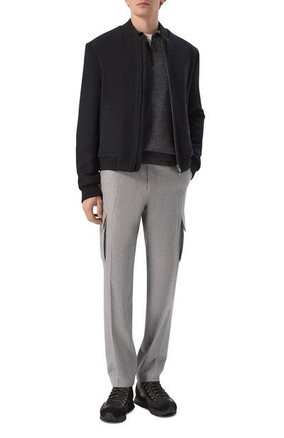 Шерстяной бомбер CORNELIANI, арт. 28L598/2A12204, фот о 2